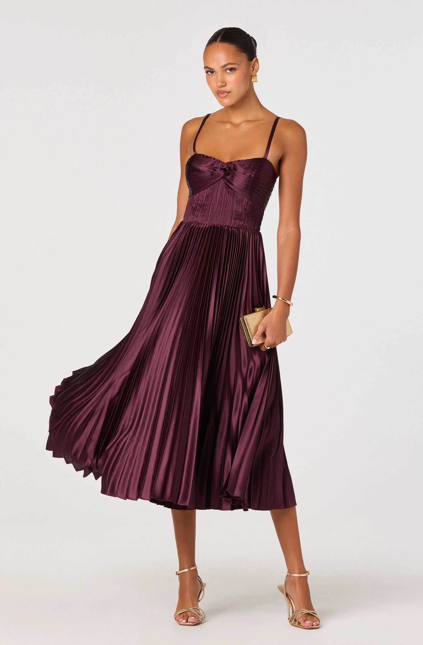 Ascella Pleated Midi