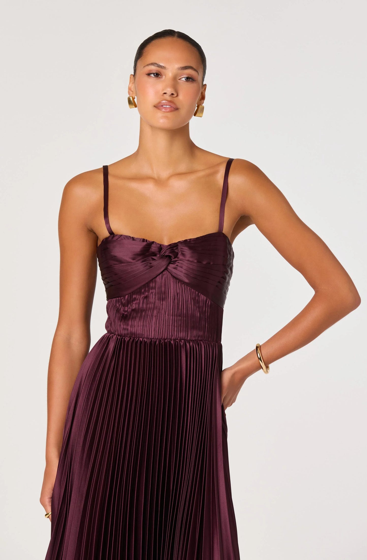 Ascella Pleated Midi