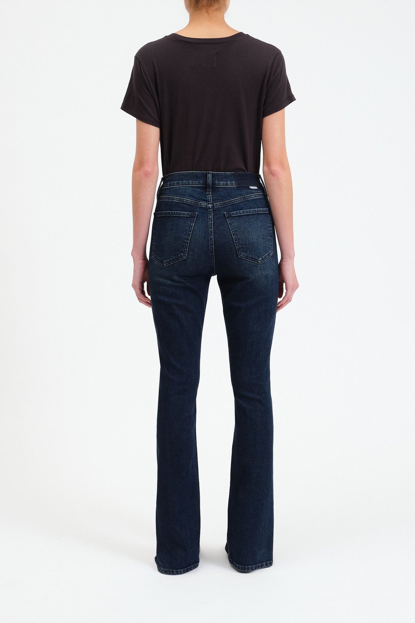 Downtown Split Hem Jeans