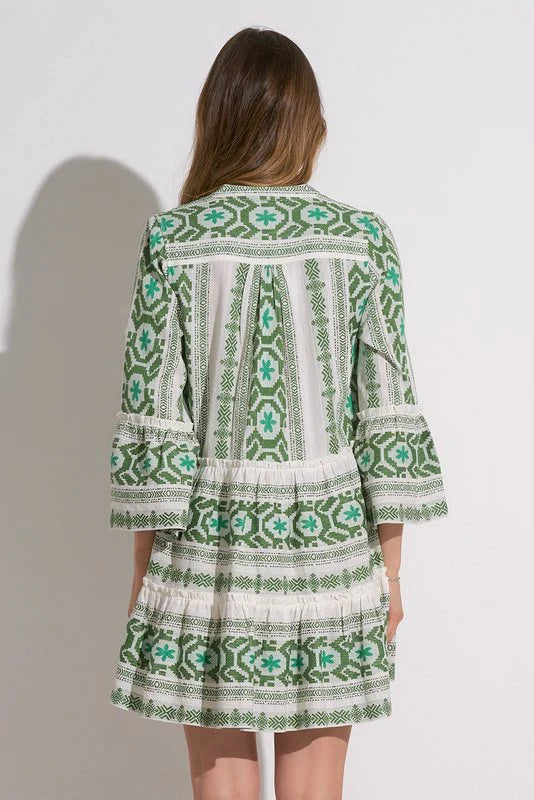 Margo Embroidered Dress