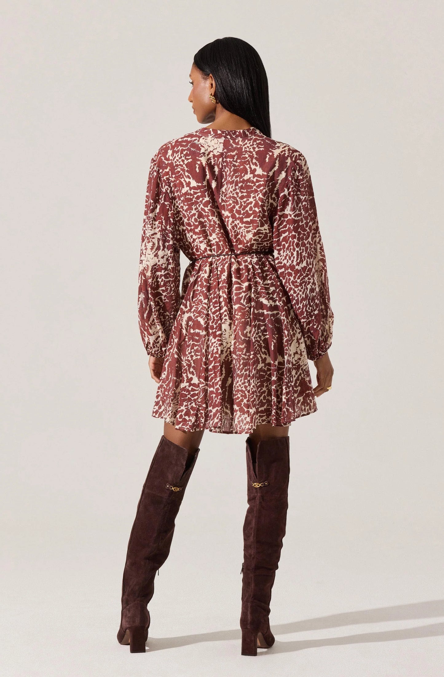 Marisela Printed Dress