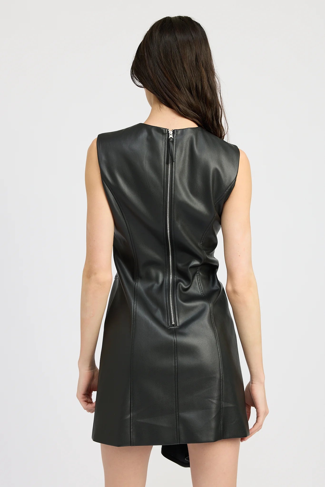 Mya Leather Dress