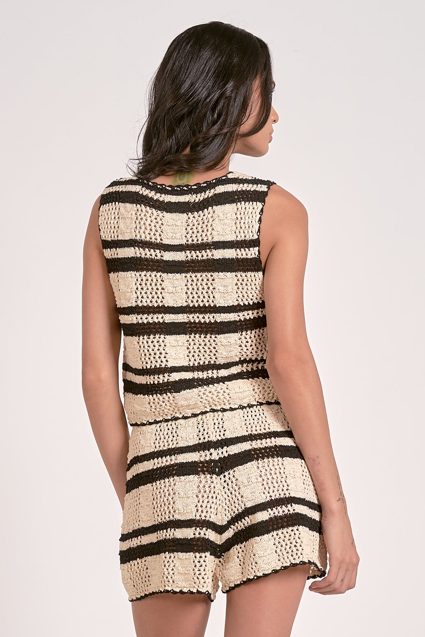 Natural Woven Vest