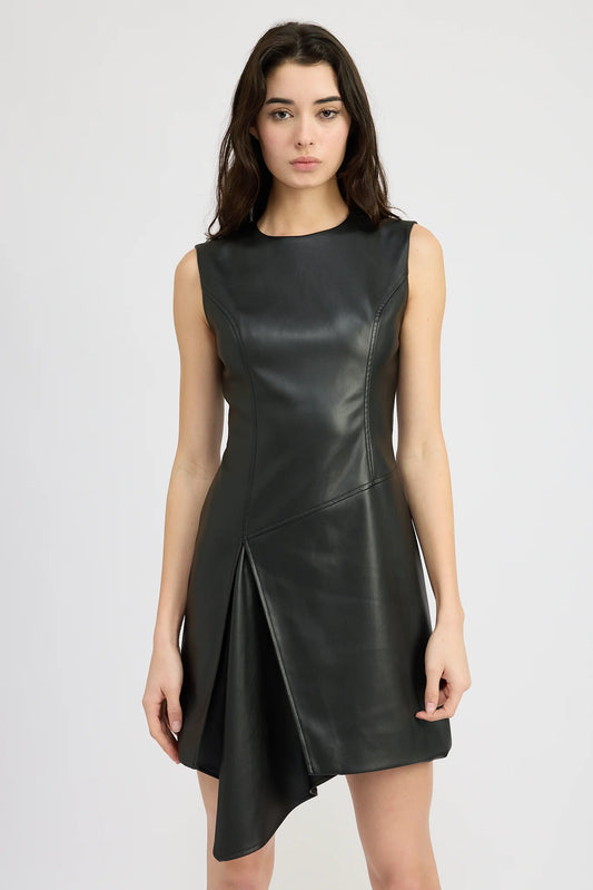 Mya Leather Dress