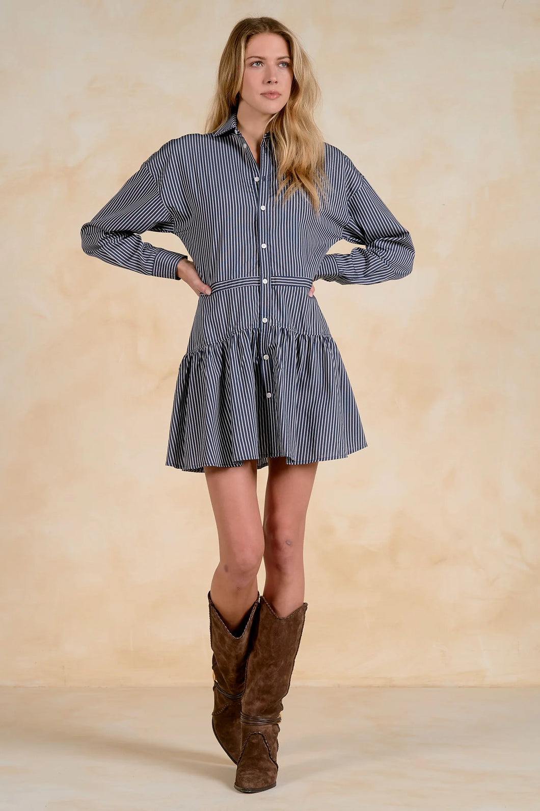 Vaura Striped Dress