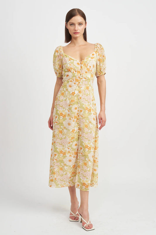 Annie Floral Midi