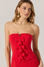 Strapless Bow Mini