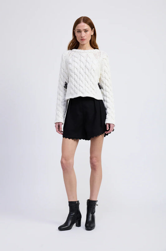 Bridget Tie Sweater