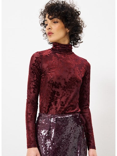 Carmelite Velvet Top