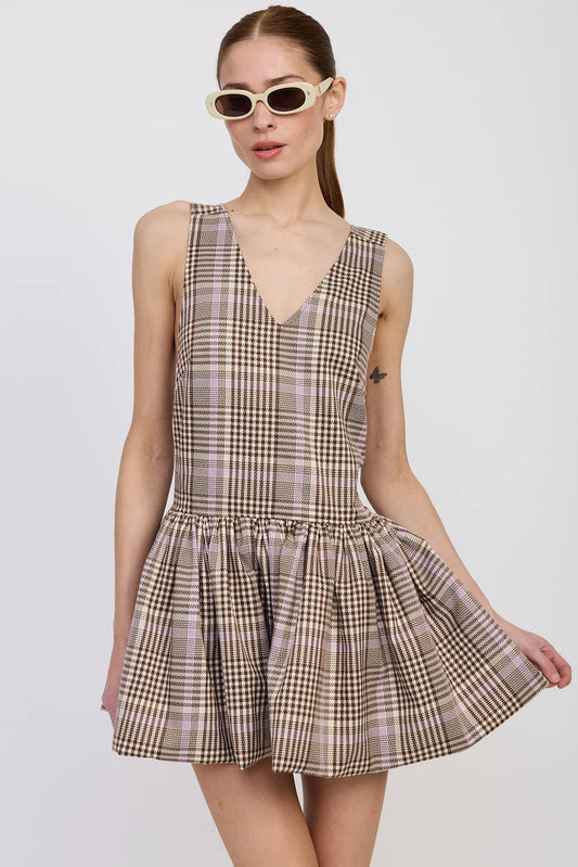 Charleigh Plaid Dress