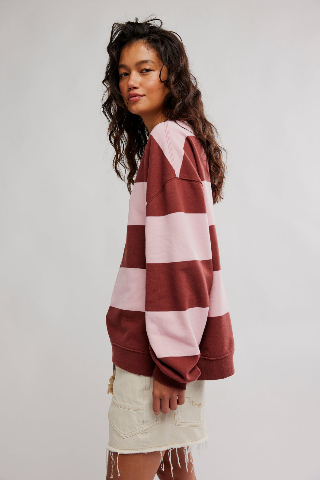 Classic Striped Crew