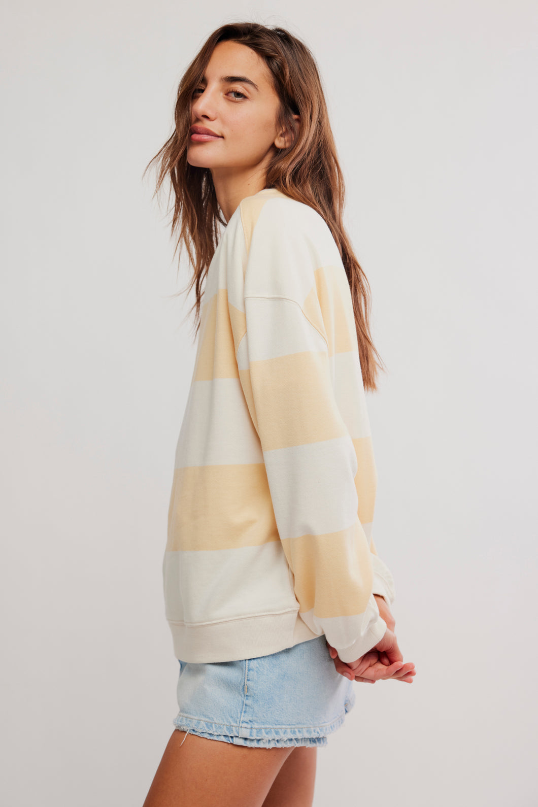 Classic Striped Crew