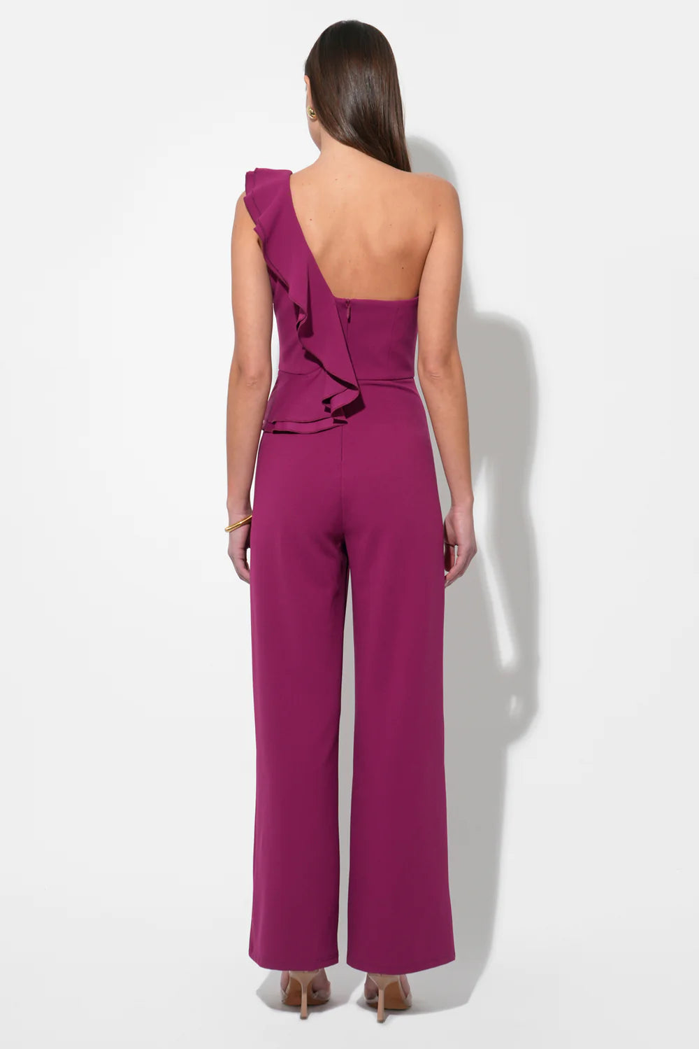 Deana One Shoulder Jumpsuit