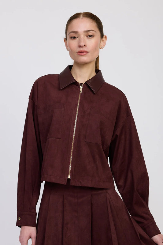 Delphine Suede Jacket