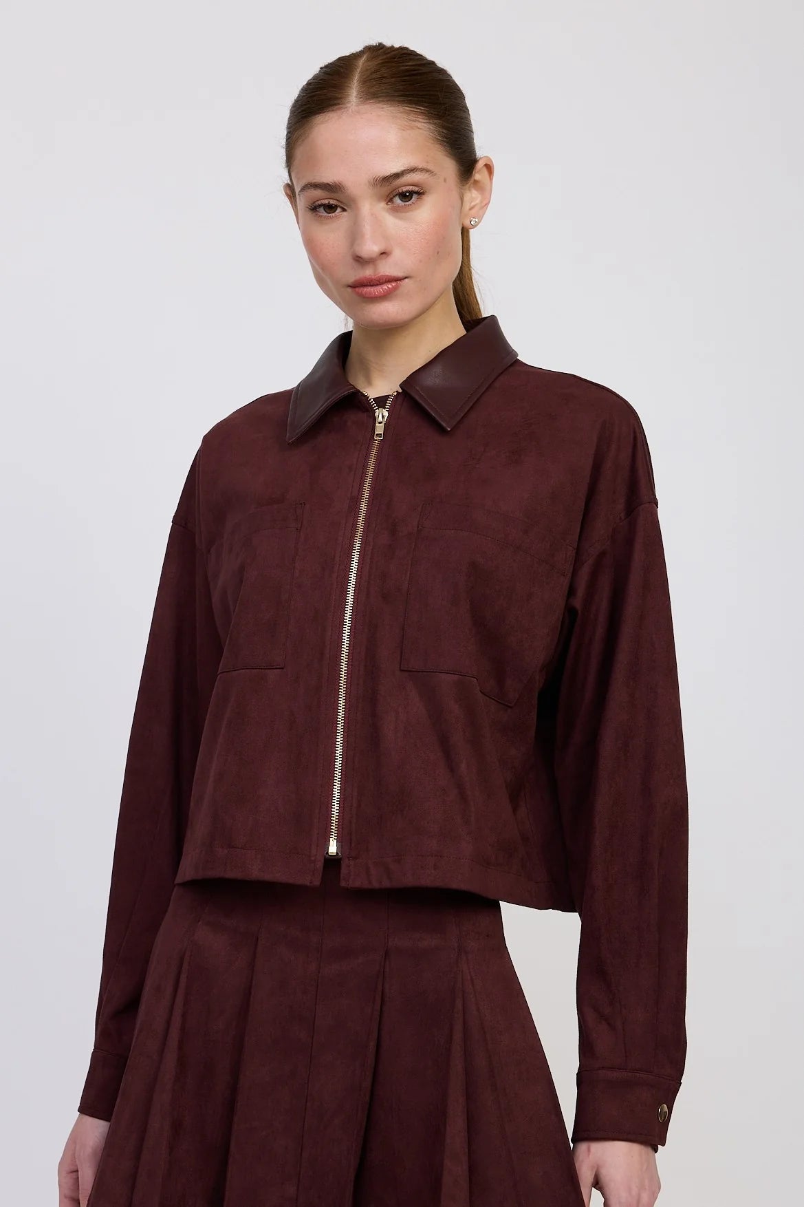 Delphine Suede Jacket