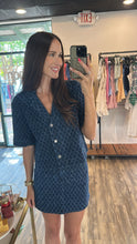 Diamond Denim Skirt