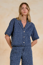 Diamond Denim Buttonup