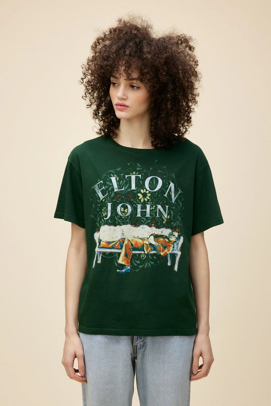 Elton John Floral Tee