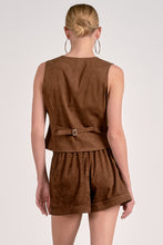 Elaine Suede Vest