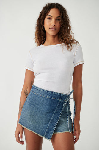 Emmy Denim Skort