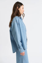 Haven Striped Button