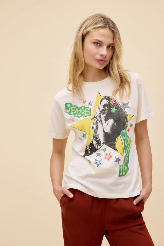 Janis Joplin Scrapbook Tee