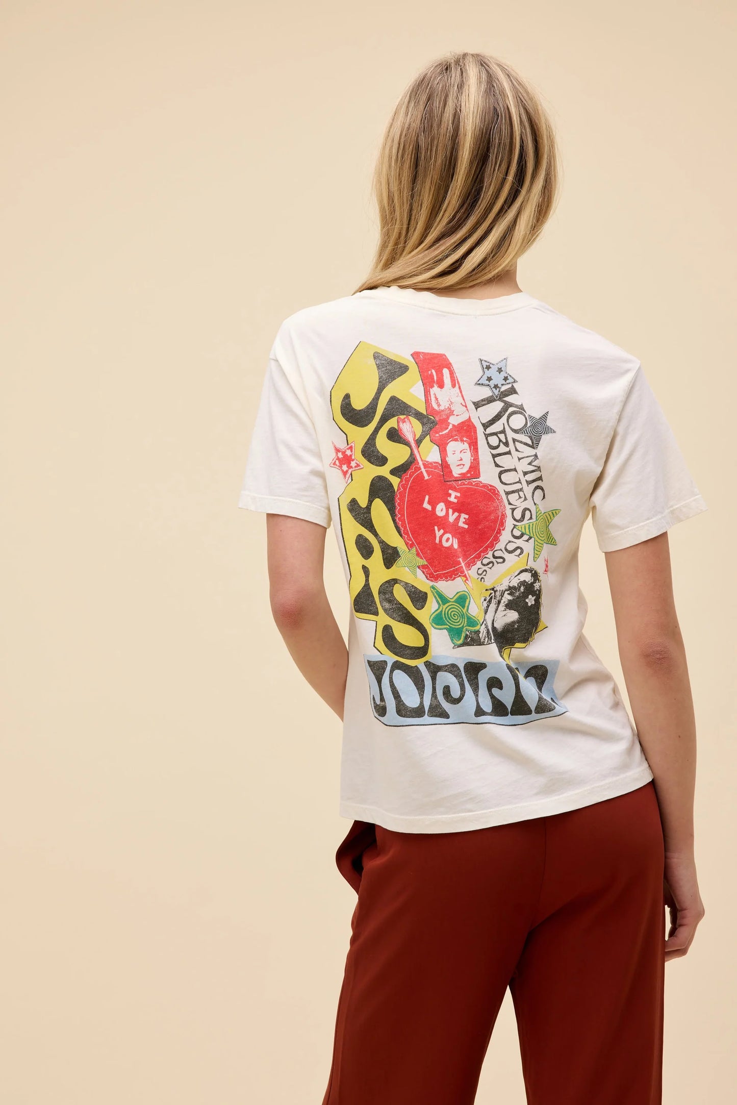 Janis Joplin Scrapbook Tee