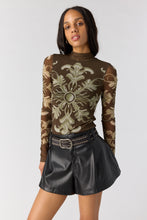 Jessa Mesh Top
