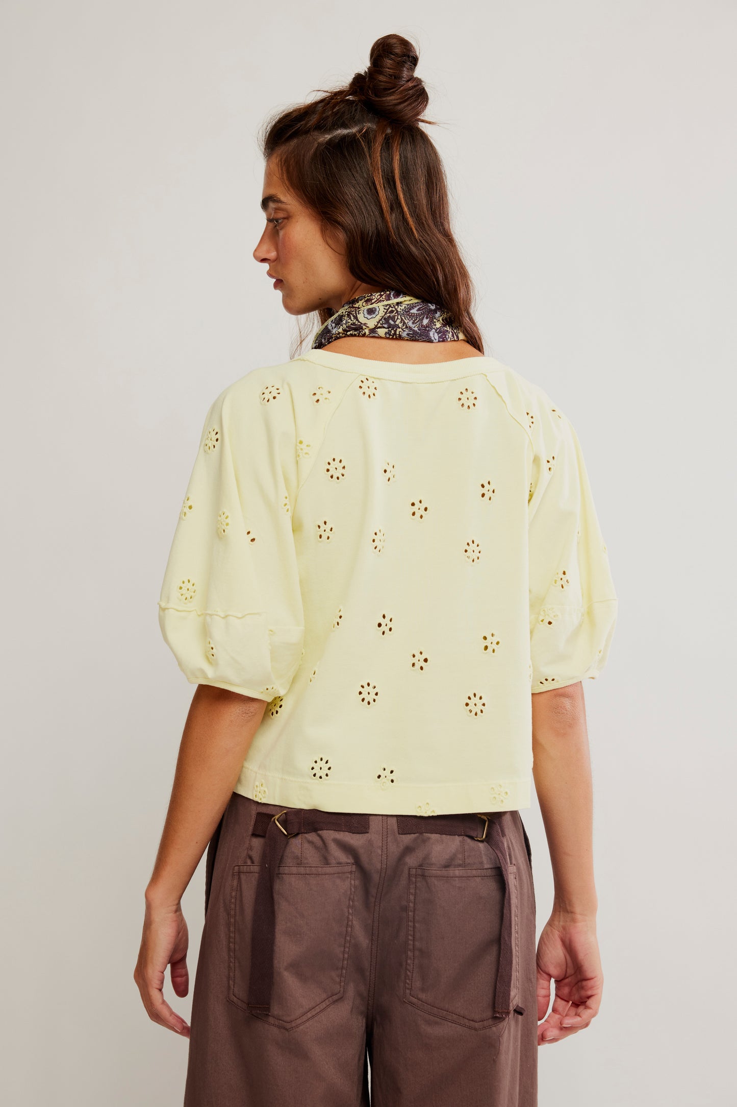 Jessie Eyelet Tee