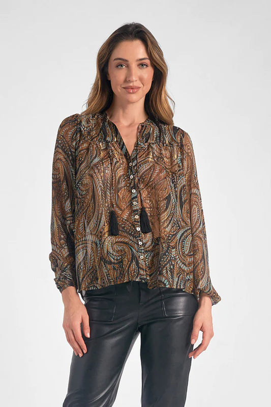 Lainey Paisley Top