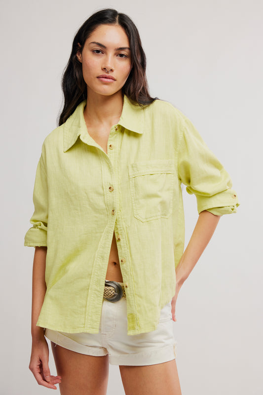 Laurel Linen Buttonup