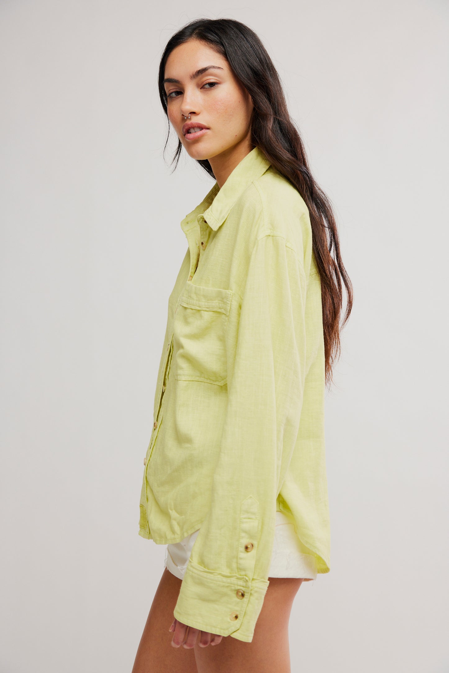 Laurel Linen Buttonup