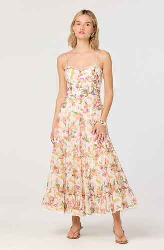 Lianna Floral Midi Dress