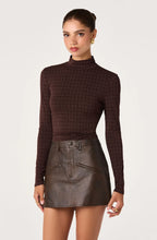 Lida Plaid Top