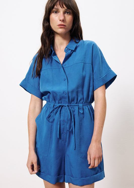 Lily Buttonup Romper