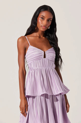 Lupin Pleated Maxi