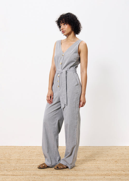 Maddie Striped Jumpsuit
