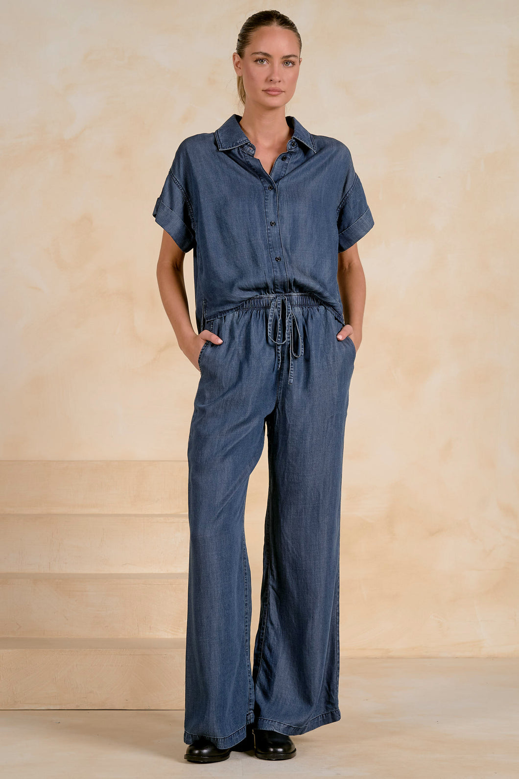 Mara Denim Jumpsuit