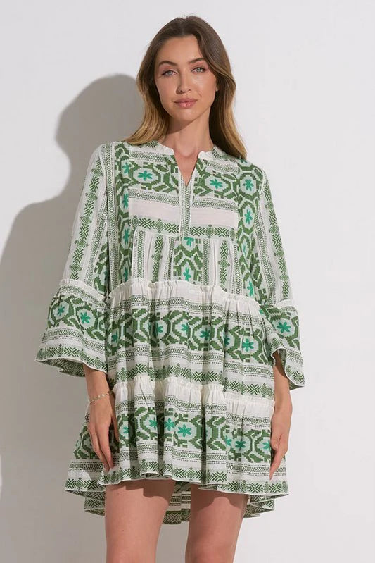 Margo Embroidered Dress