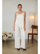Melania Lace Dipped Tank