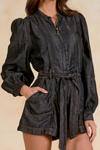 Mila Denim Romper