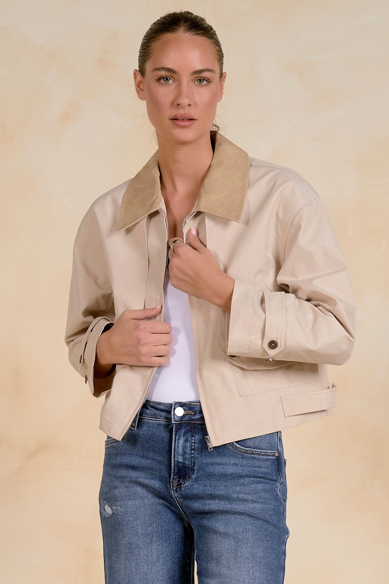 Misty Cropped Trench