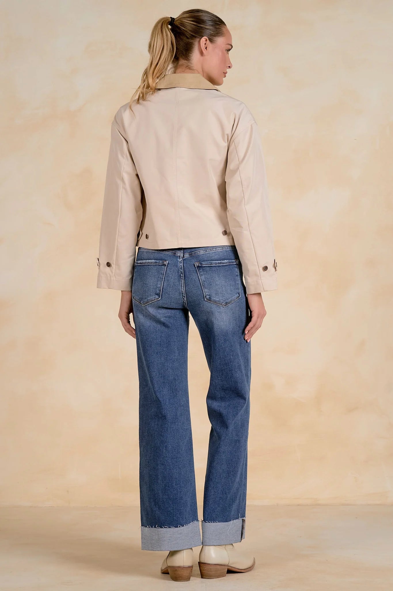 Misty Cropped Trench