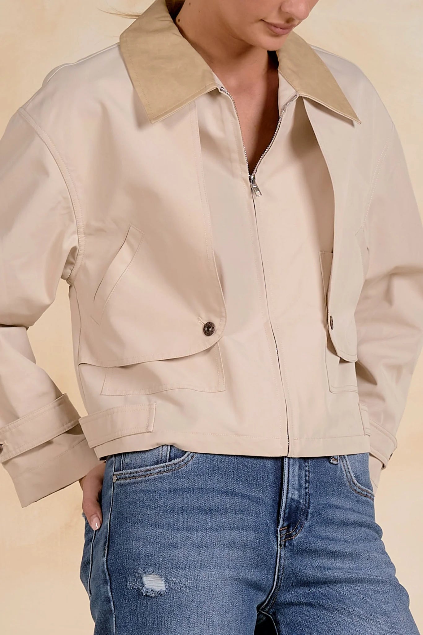Misty Cropped Trench