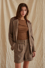 Piper Herringbone Blazer