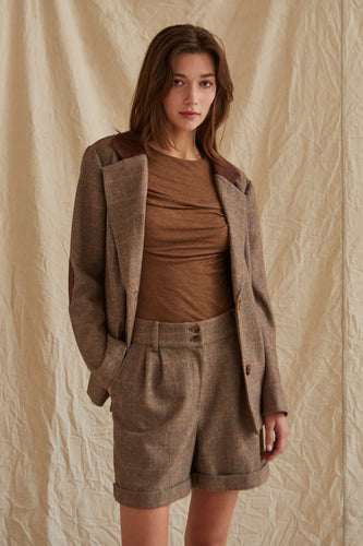 Piper Herringbone Blazer