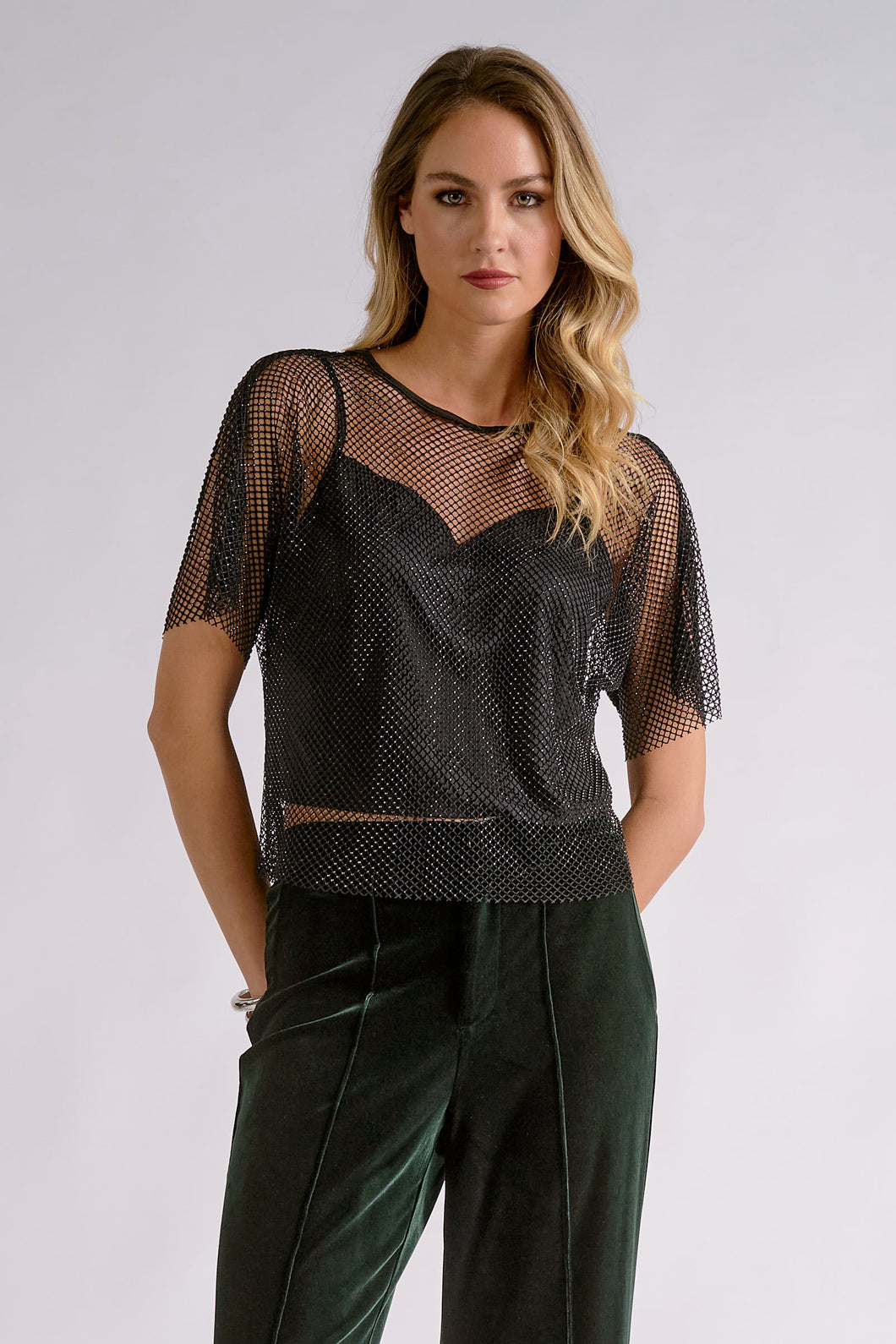 Porter Mesh Top