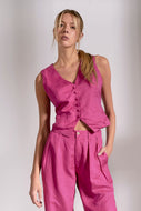 Sadie Linen Vest