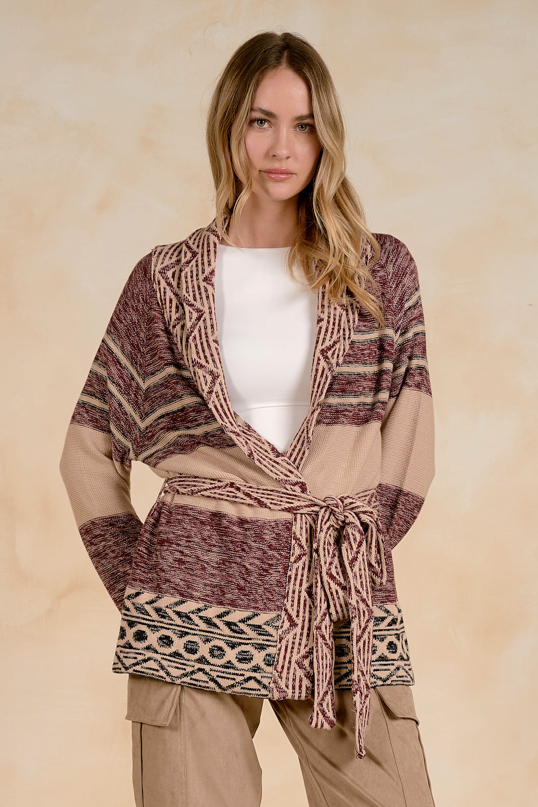 Sonoma Belted Cardigan